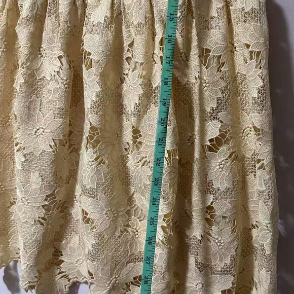 Girls Birthday Wedding & Flower Sleeveless A-Line Lace Party Dress  (11/12Years） - Picture 6 of 12